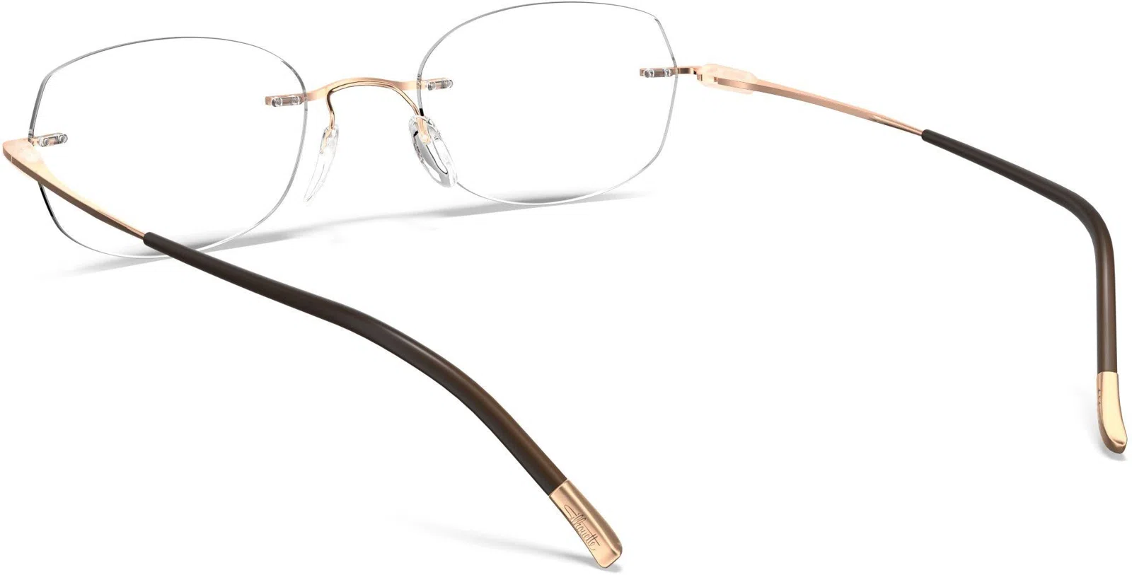 Silhouette Purist Color Groove Demo Rimless 5561 Eyeglasses - view 64